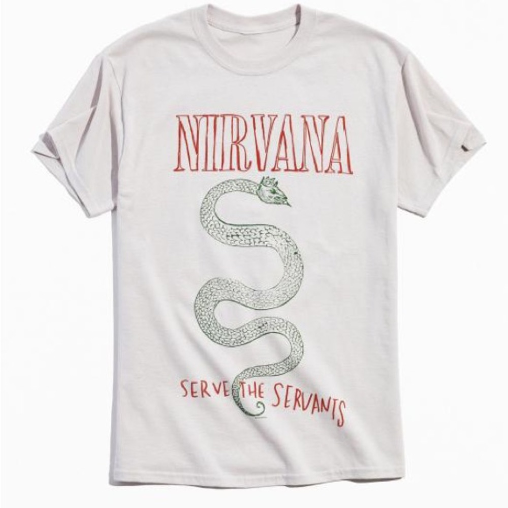 Urban outfitters Large Nirvana short sleeve tee